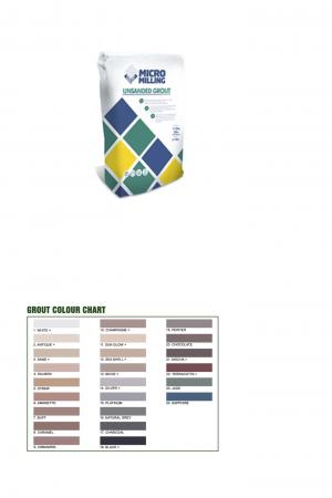 25LB WHITE UNSANDED GROUT