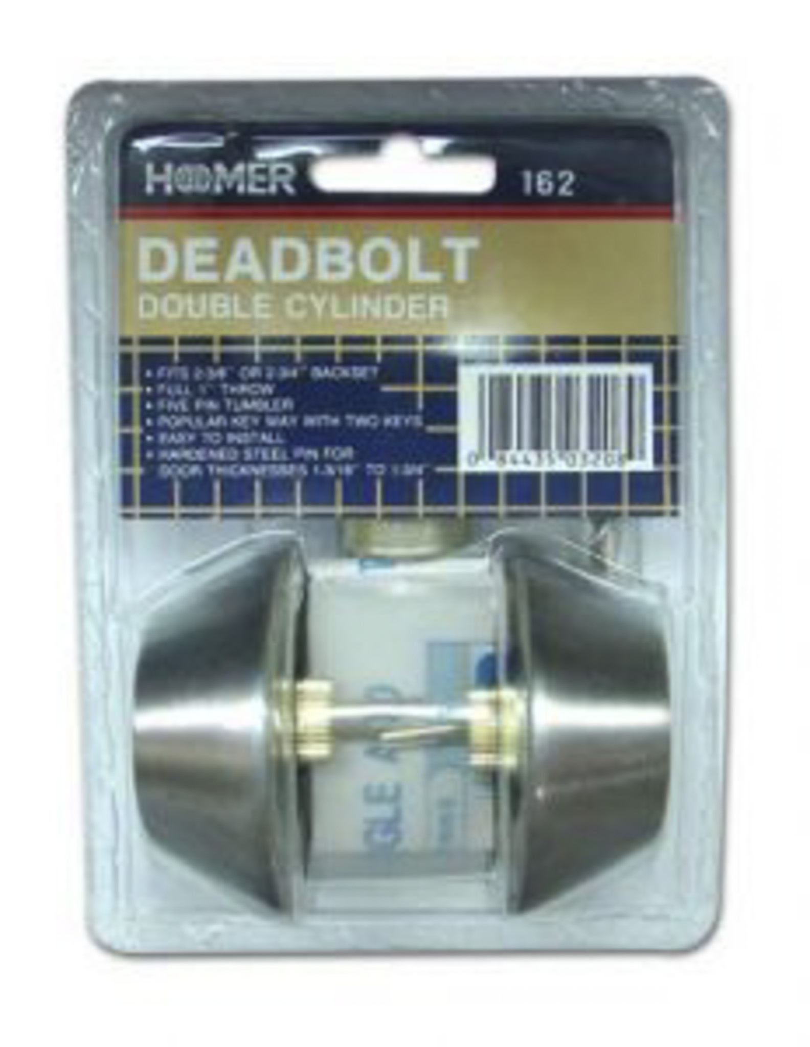Double Deadbolt, Ss