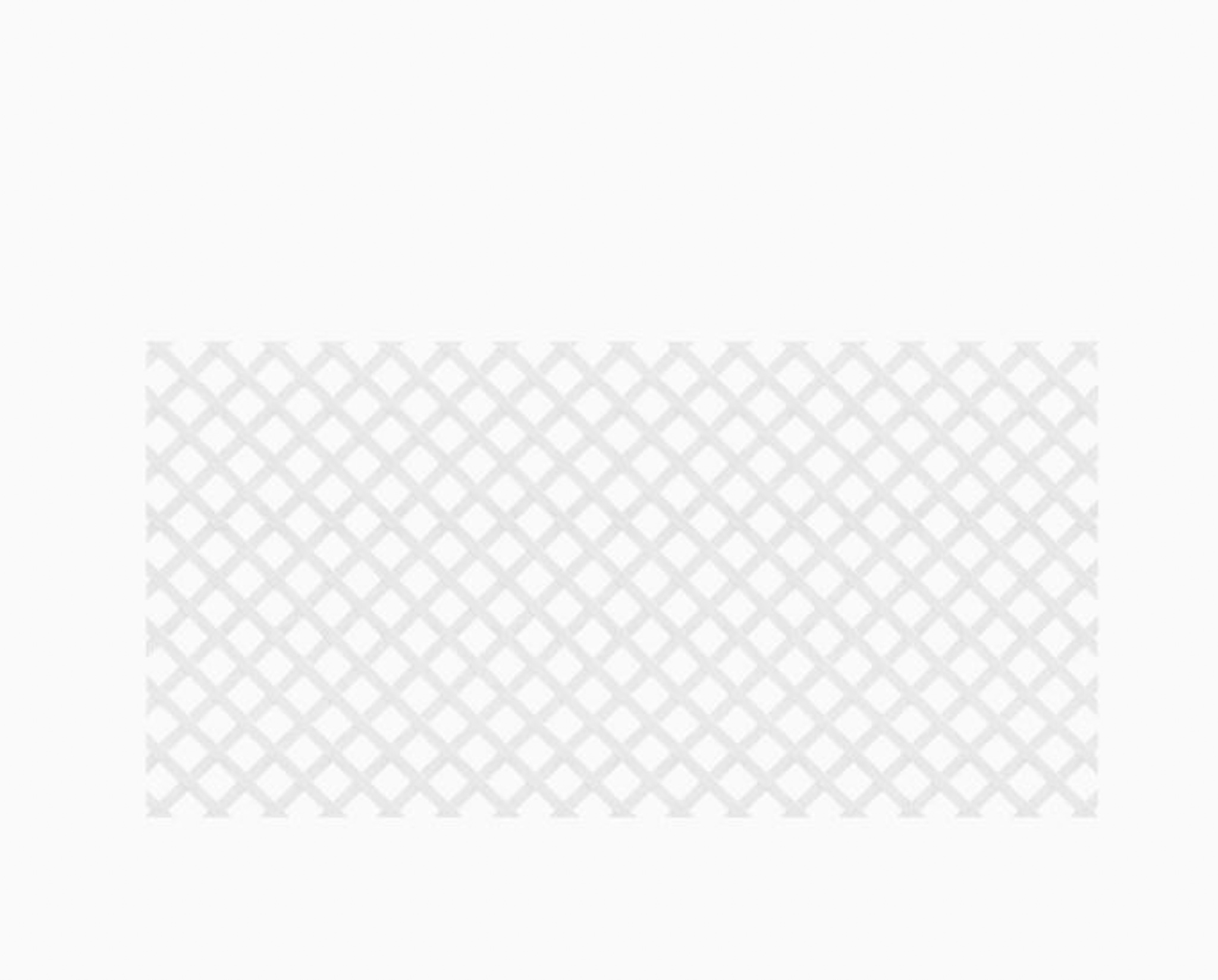 2 3/4"X4X8 WHT CLASSIC LATTICE