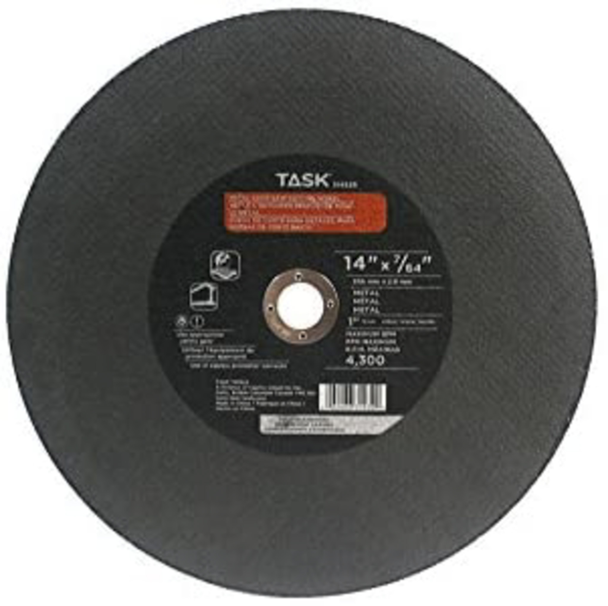 14"X7/64X1" MTL CHOP SAW CUTTING