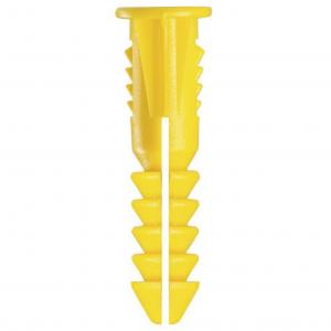 PLASTIC ANCHOR 4-6X7/8 YELLOW