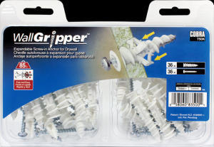 1/8"X2" WALLGRIPPER + SCREW