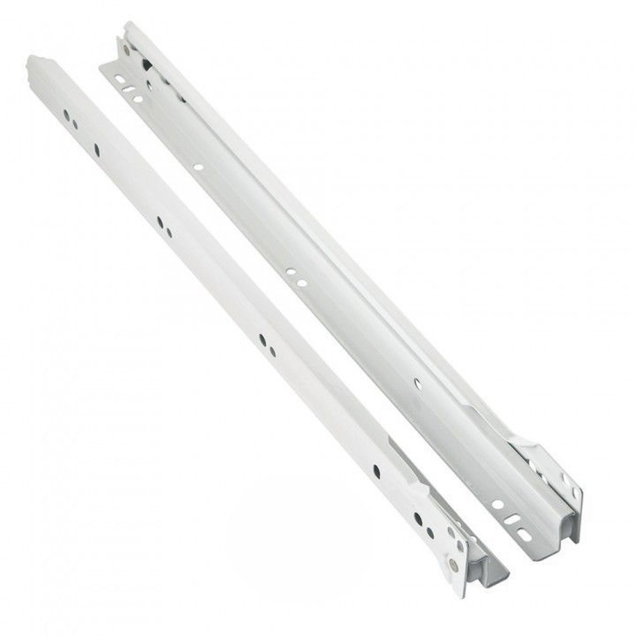 18" DRAWER SLIDE WHITE SC PWS