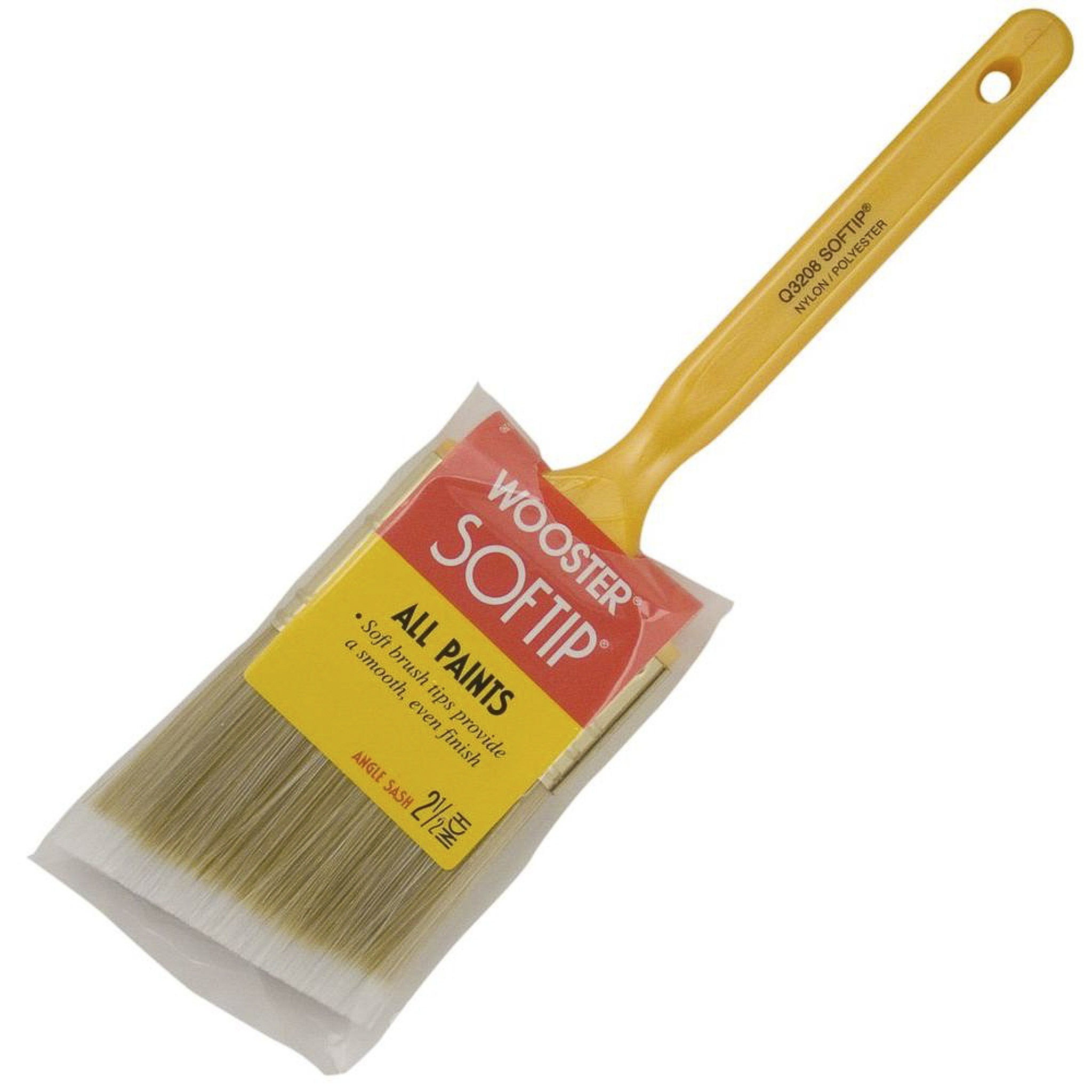 2 1/2" Ang Cont Paint Brush