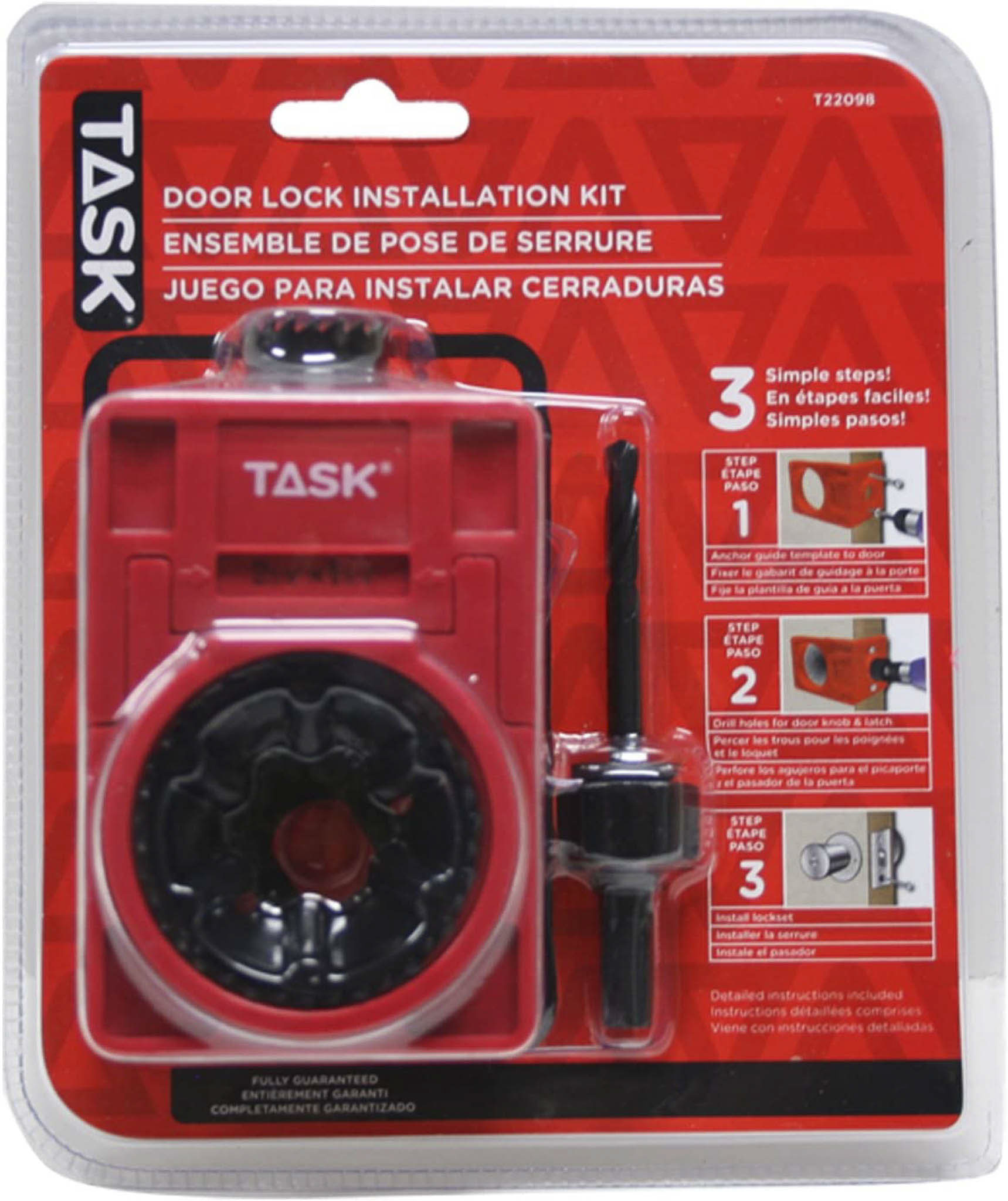 2PC WOOD DR LOCK INSTALLATION