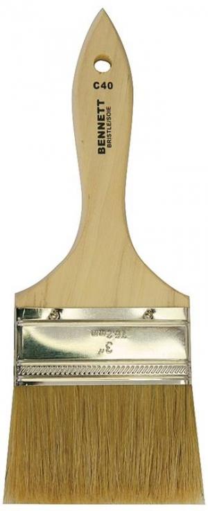Chip Brush, Wht 3"