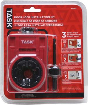 2PC WOOD DR LOCK INSTALLATION