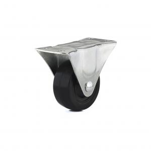 Caster Rubber 3" Rigid