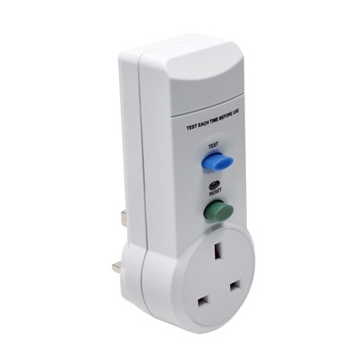 13A  3 Pin RCD  Plug-in  Adaptor