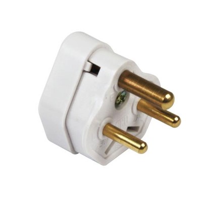 15A  Plug  Round  Pin