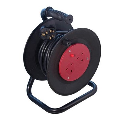 25M 13A 2 GANG CABLE REEL