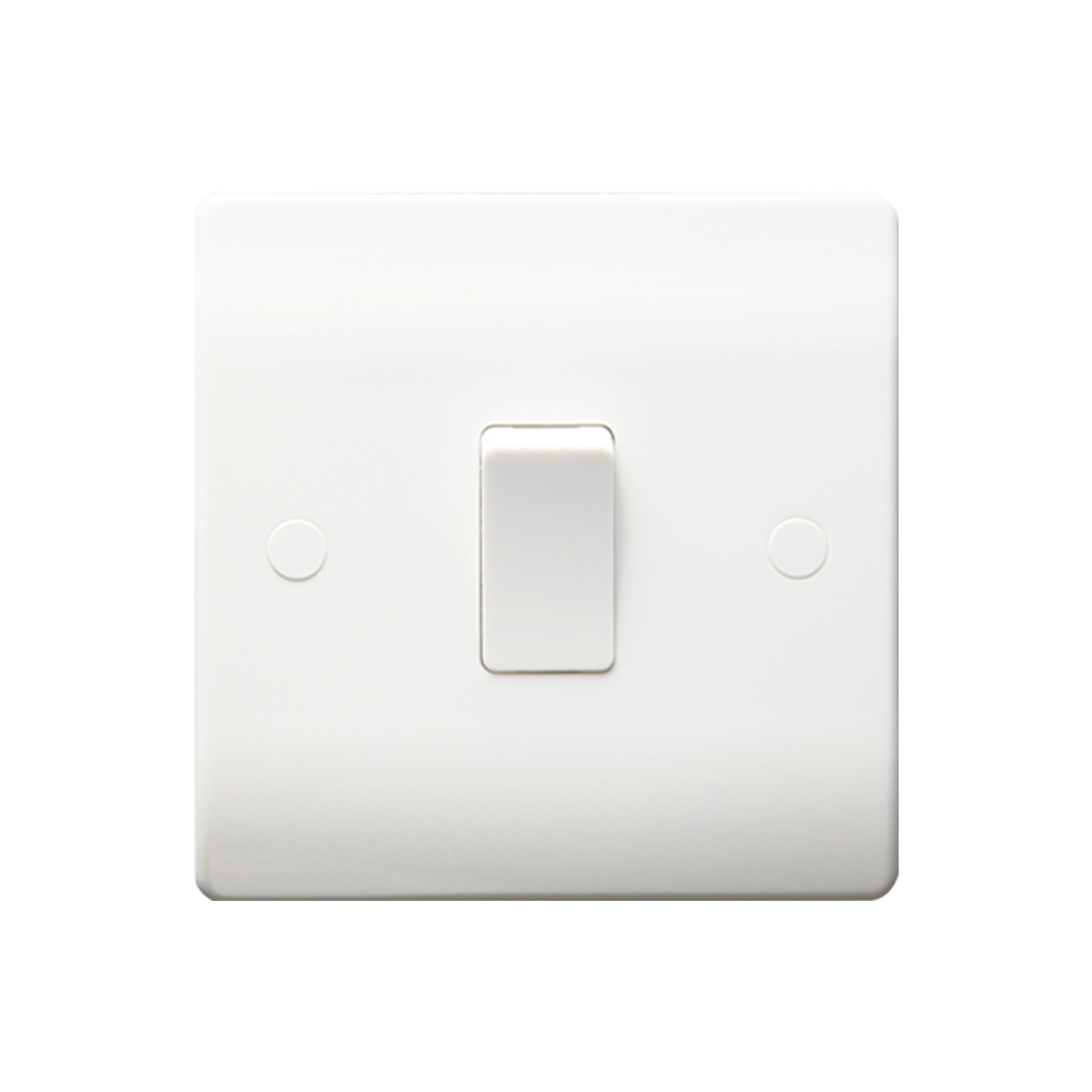 1 GANG 1 WAY SWITCH ROUND EDGE