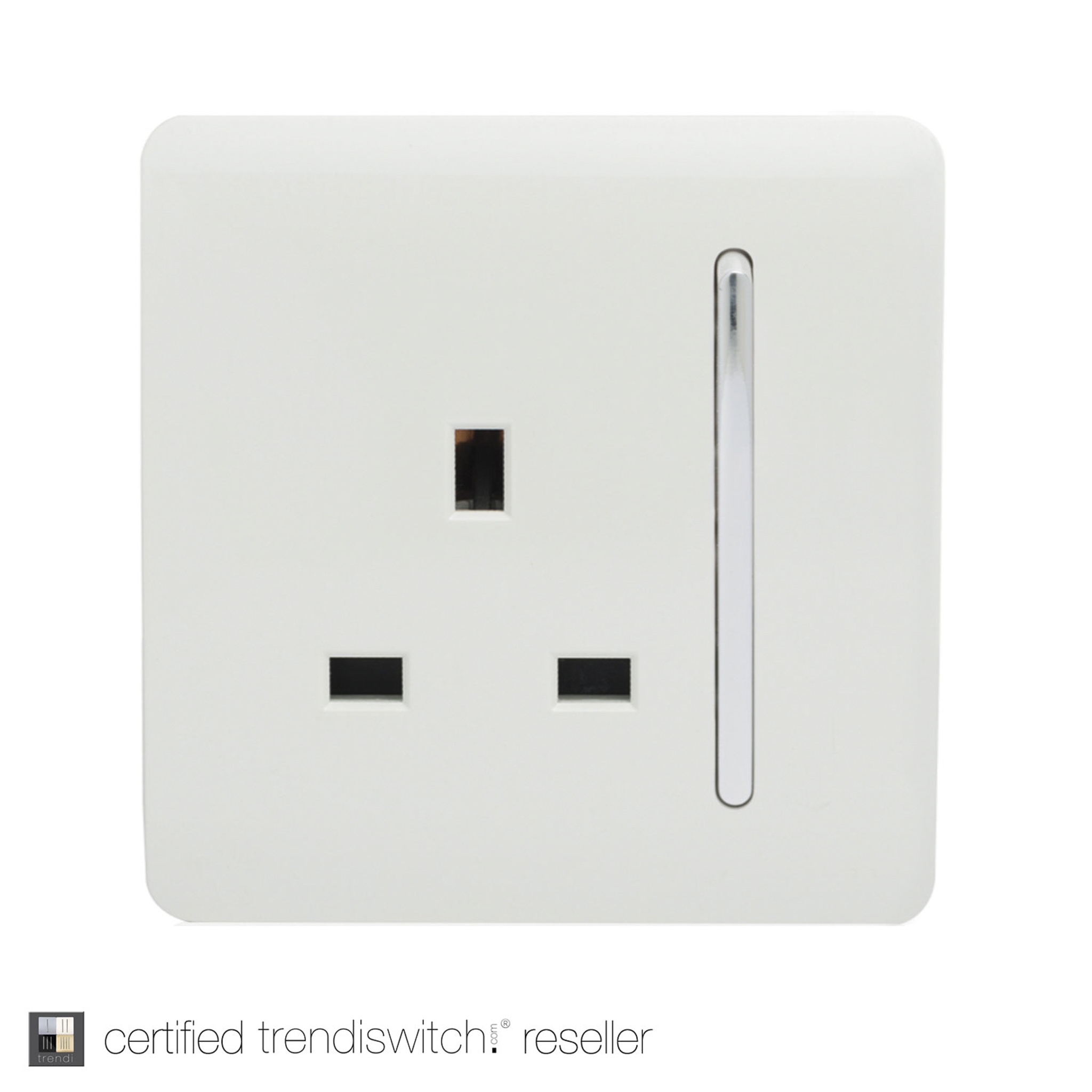 1 GANG SOCKET WHITE