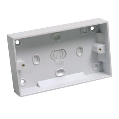 2 Gang Pattress Box 32mm