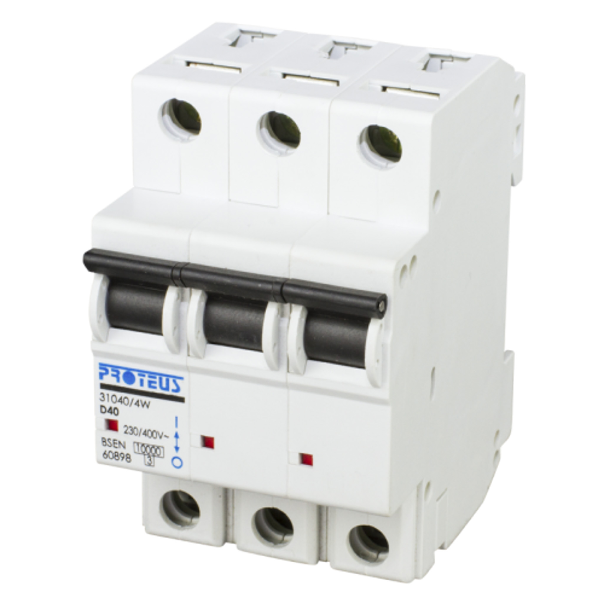 40A TP BREAKER D TYPE