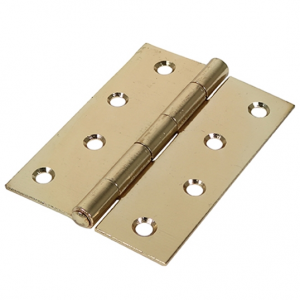 100MM ELECTRO BRASS BUTT HINGE