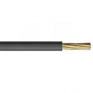 4mm single Strand Cable BLACK