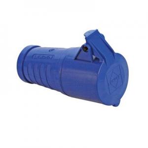 32A POLE CONNECTOR BLUE