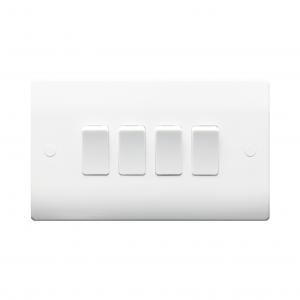 4 Gng 2 Way Switch Rnd Edge