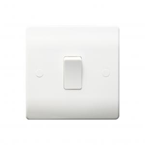 1 GANG 1 WAY SWITCH ROUND EDGE