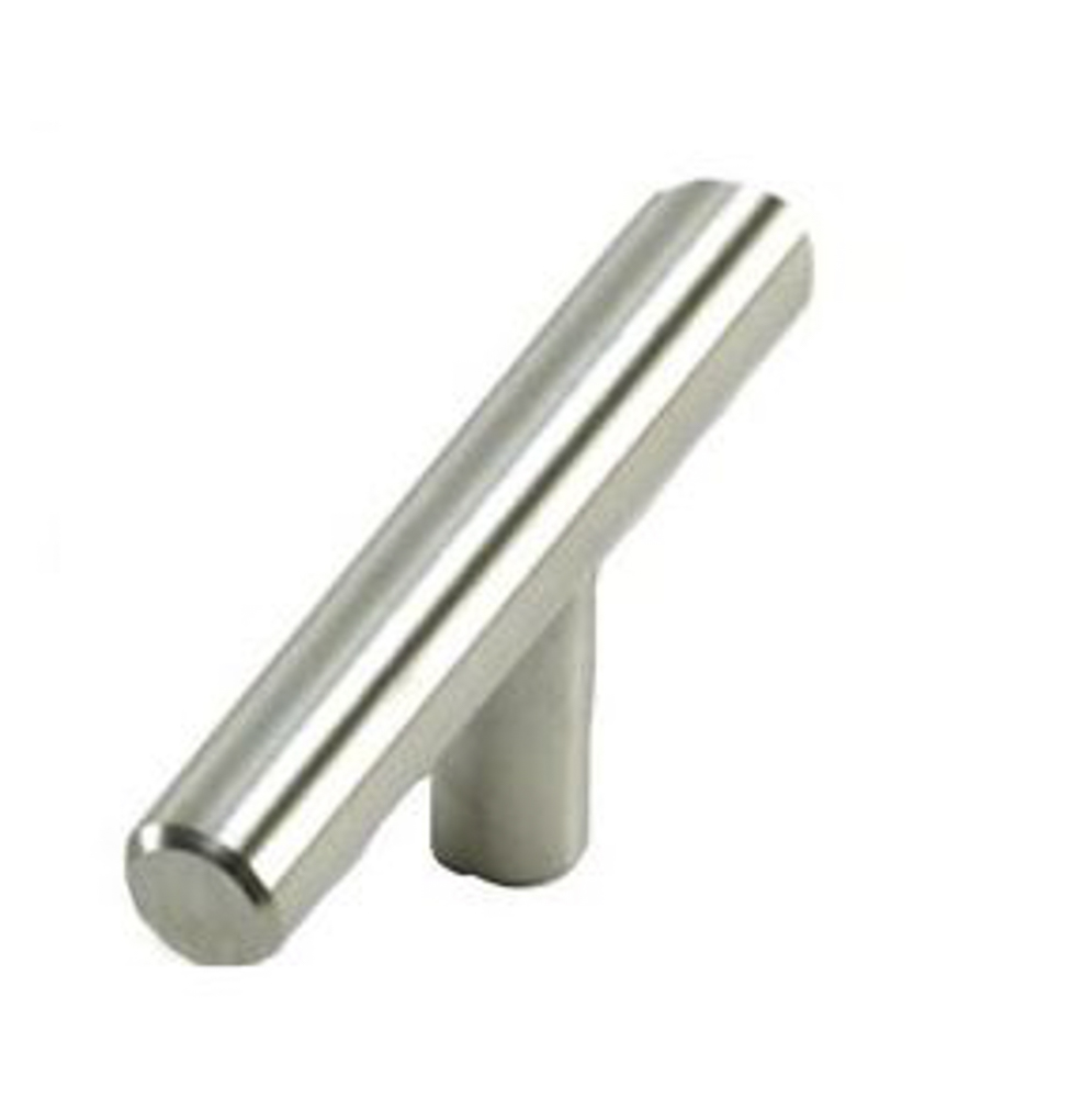 2" Overall - Steel T-Bar Knob