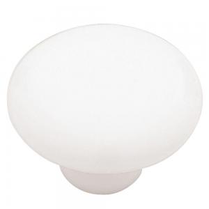 KNOB, WHITE CERAMIC 38MM