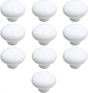 KNOB, WHITE, CERAMIC 33MM