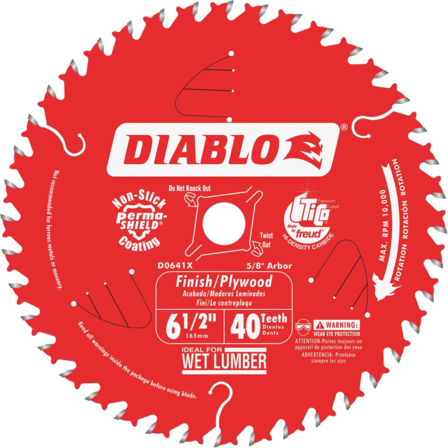 BLK6-1/2 40 DIABLO BLADE