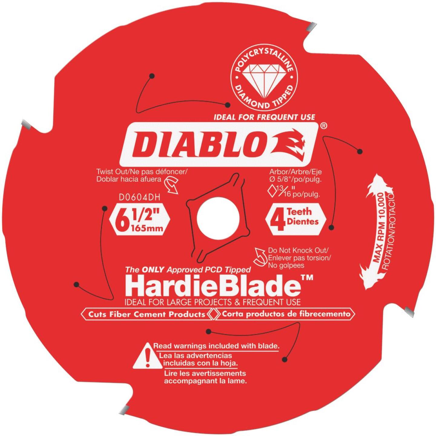 6 -1/2" 4T PCD BLADE