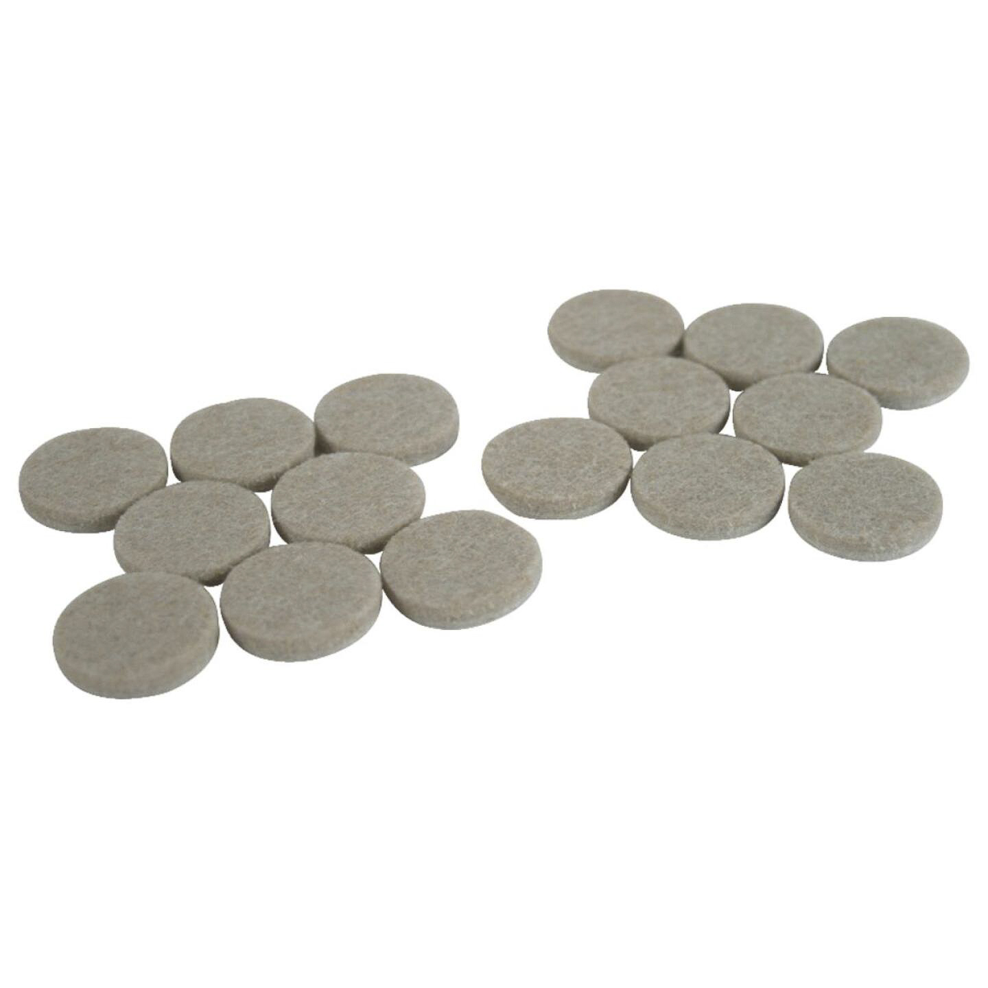 1" BRN RND ULTRA HD S/STICK PAD