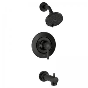 ARLYS 1H TUB/SHOWER BLACK