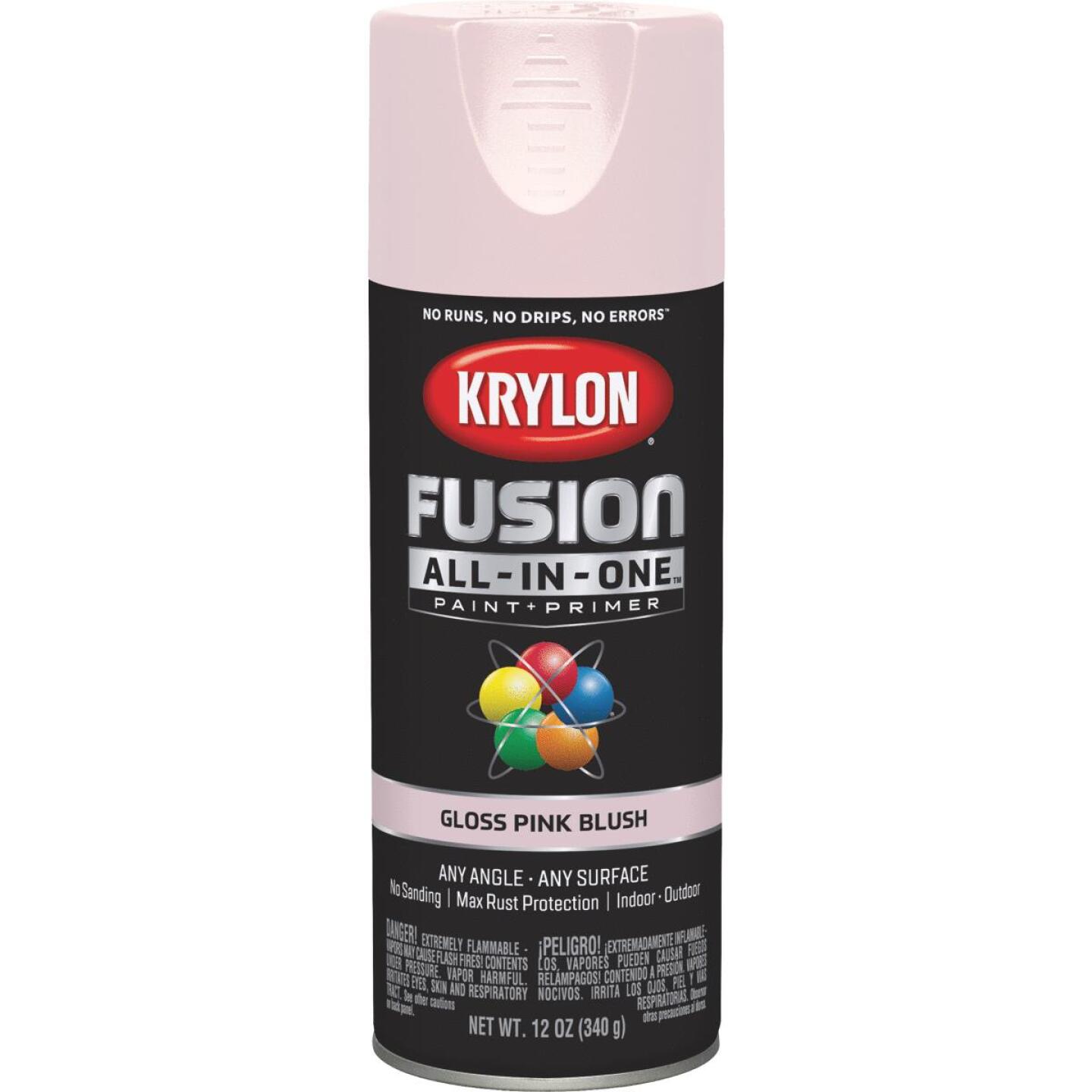 12OZ GLOSS PINK BLSH SPRAY PAINT