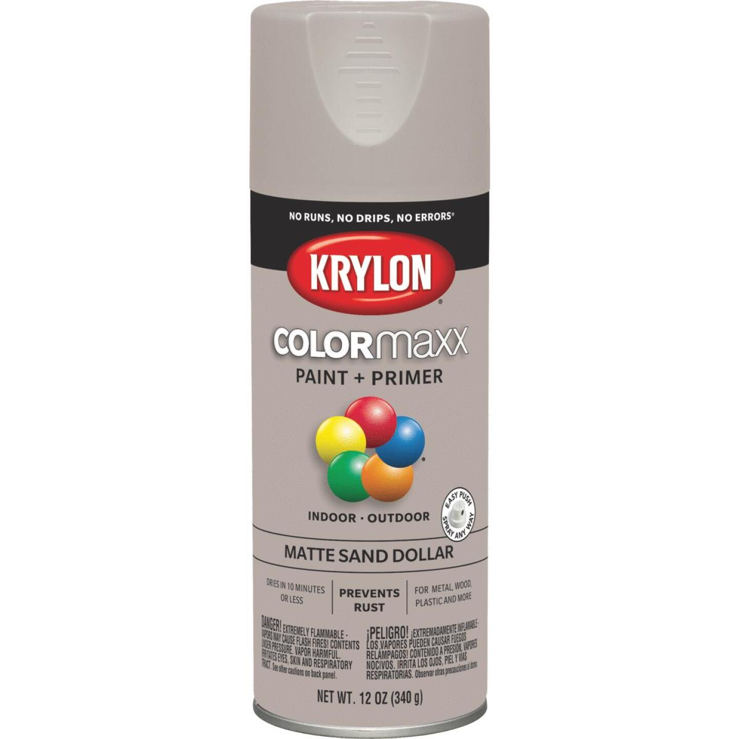 12OZ MAT SAND DLR SPRAY PAINT