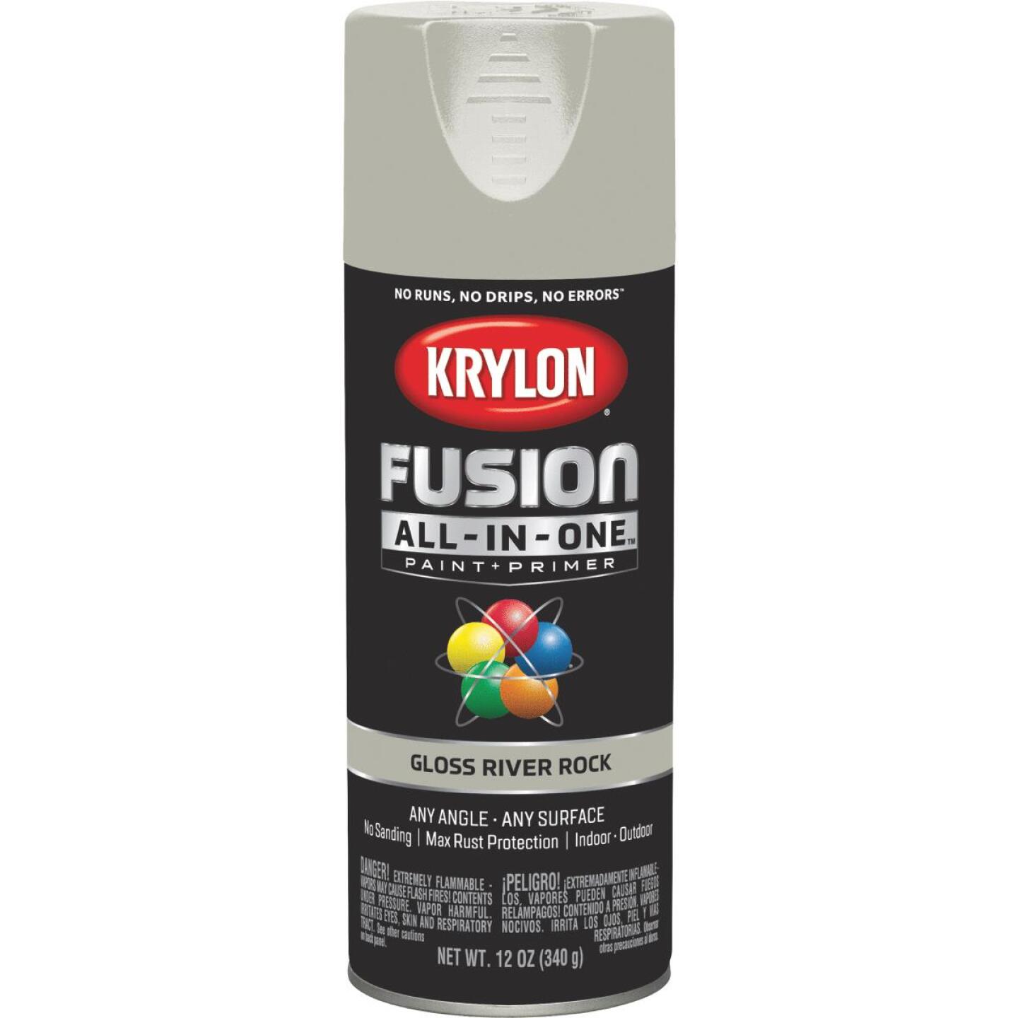 12OZ GLOSS RIVR ROCK SPRAY PAINT