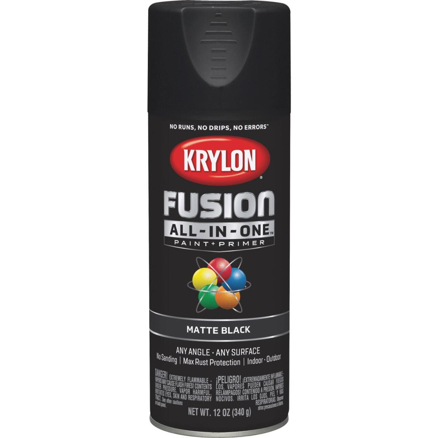 12OZ MATTE BLACK SPRAY PAINT