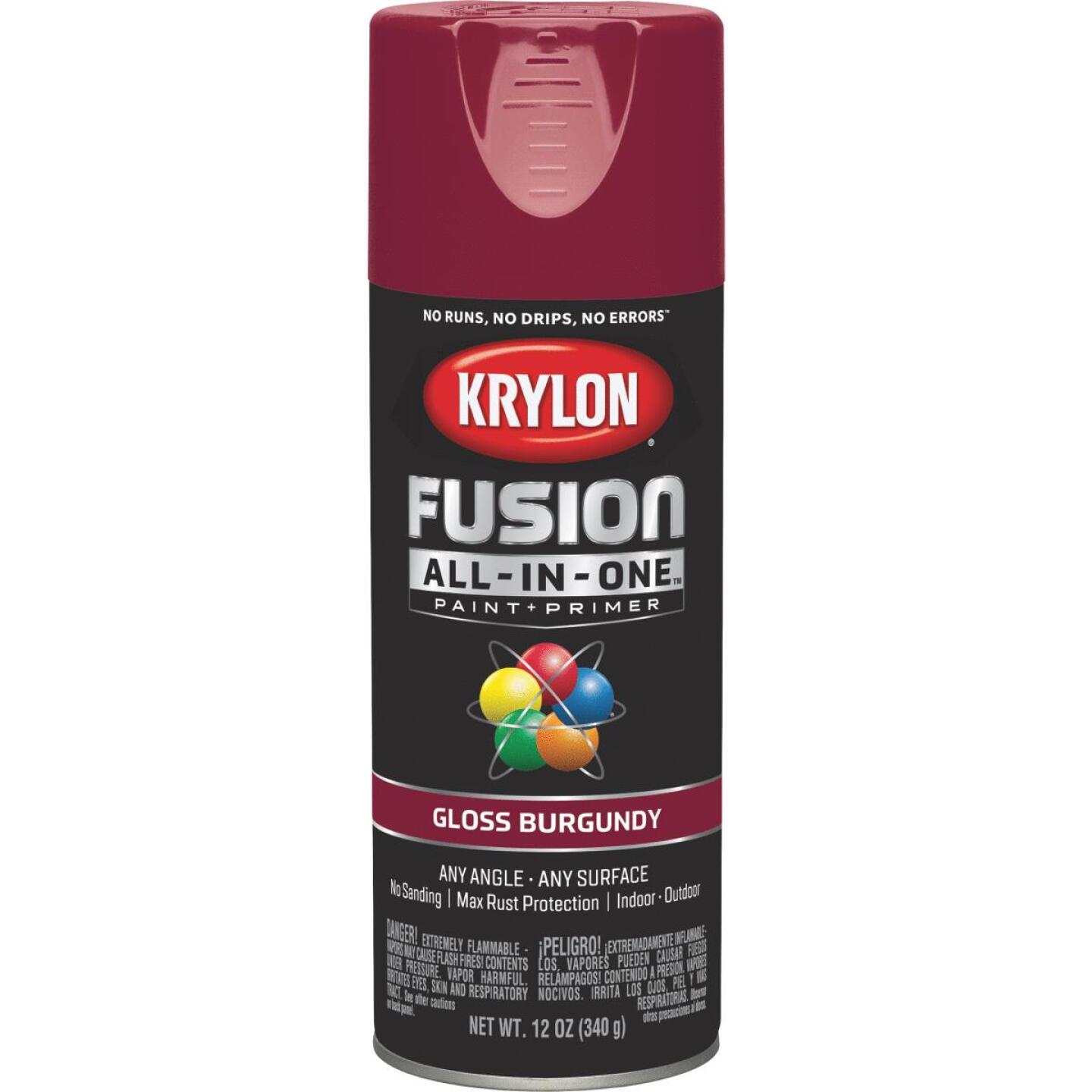 12OZ GLS BURGUNDY SPRAY PAINT