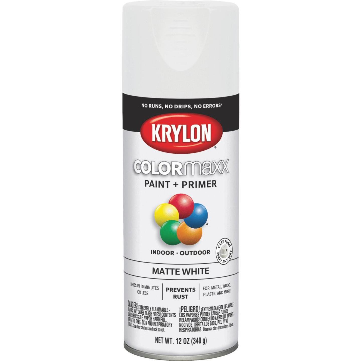 12OZ MATT WHITE SPRAY PAINT