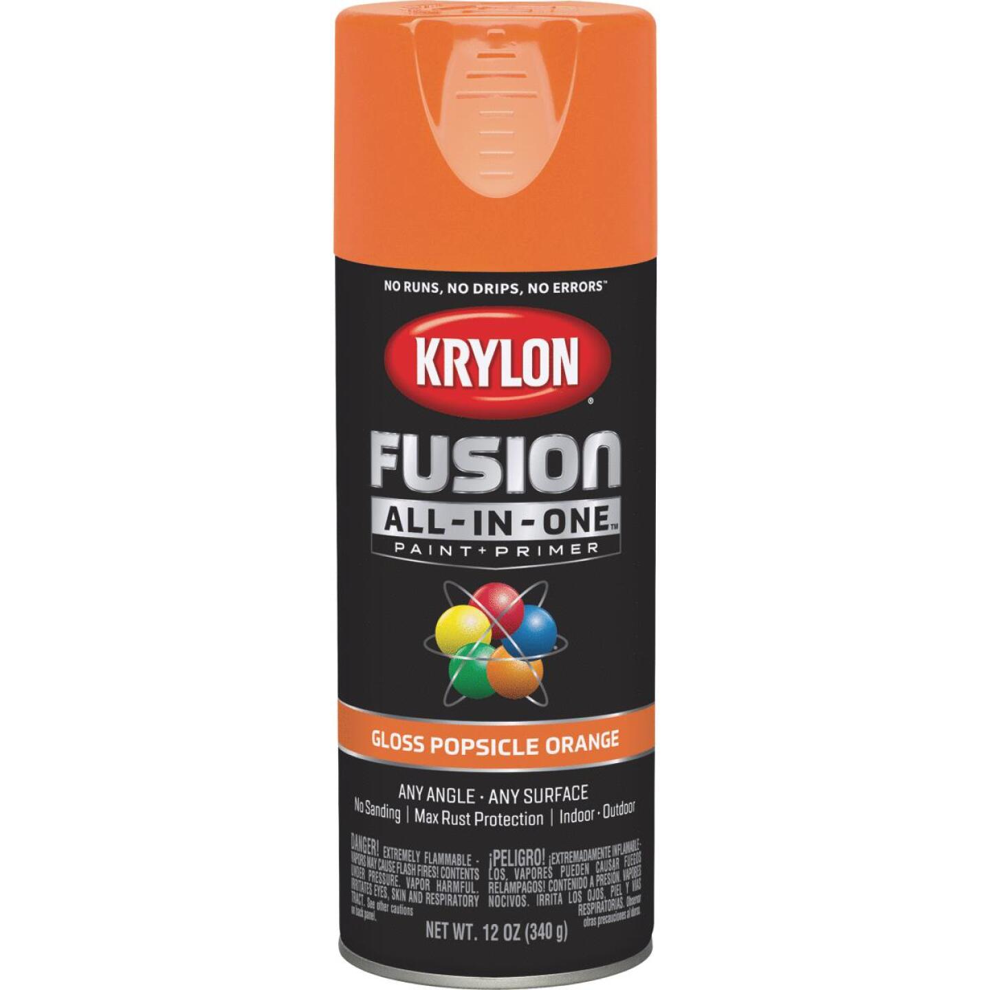 12OZ GLS POP ORANGE SPRAY PAINT