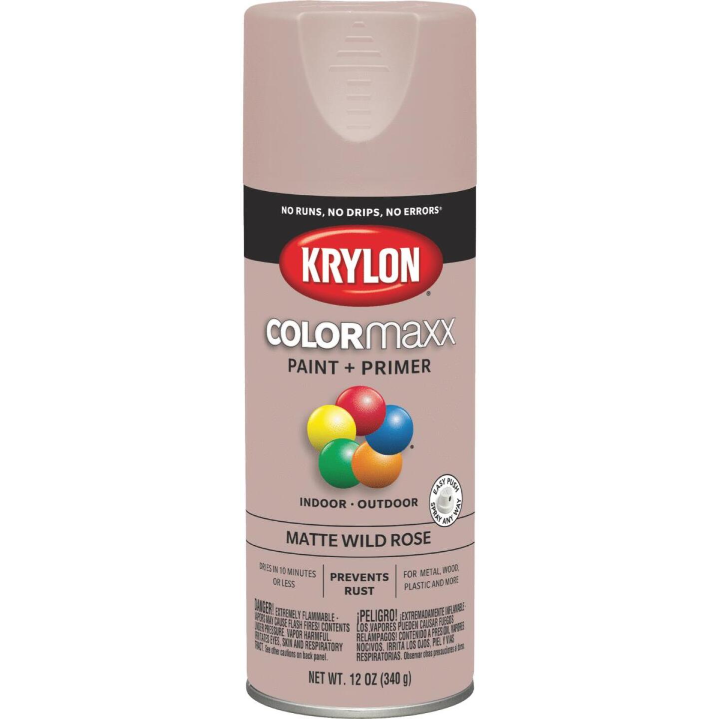 12OZ MAT WLD ROSE SPRAY PAINT