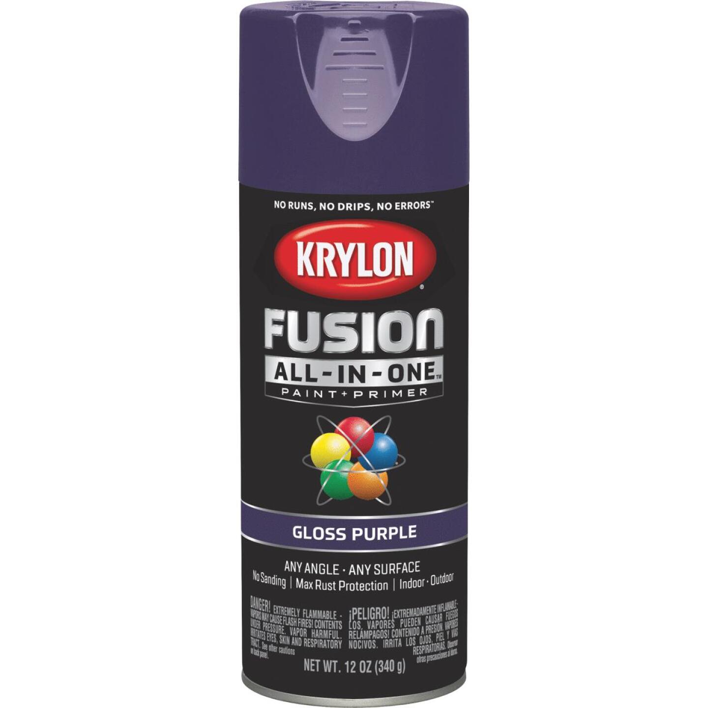 12OZ GLOSS PURPLE SPRAY PAINT