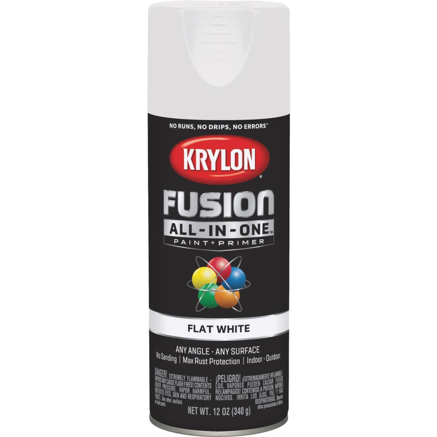 12OZ FLAT WHITE SPRAY PAINT