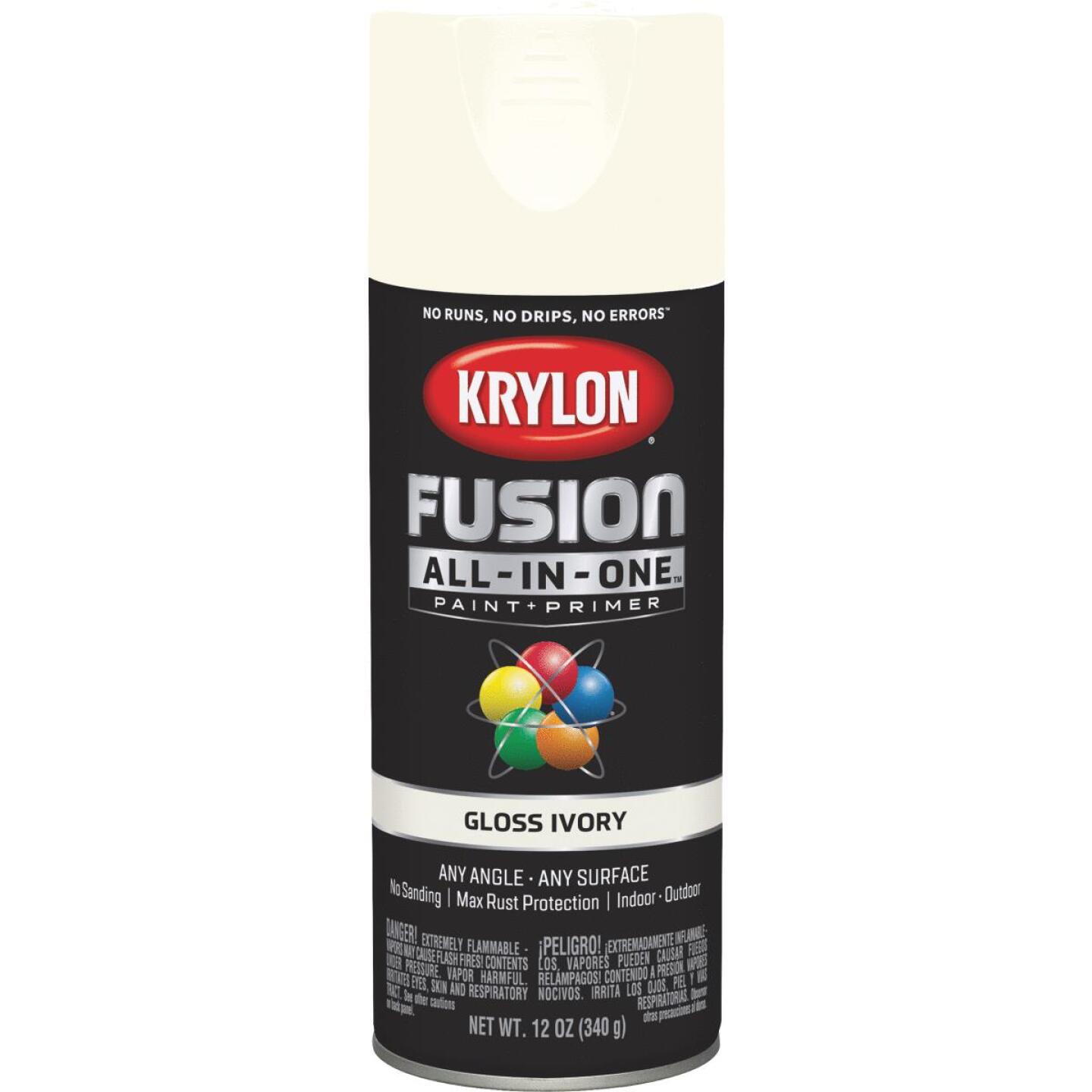 12OZ GLOSS IVORY SPRAY PAINT