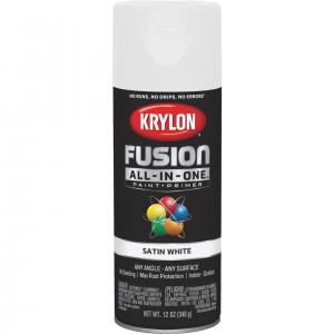12OZ SATIN WHITE SPRAY PAINT