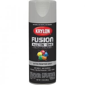 12OZ SAT PEWTER GRAY SPRAY PAINT