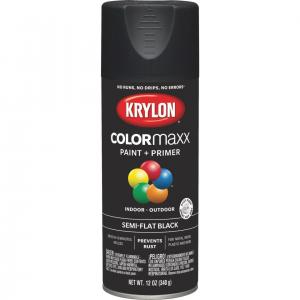 12OZ SEMI FLAT BLACK SPRAY PAINT
