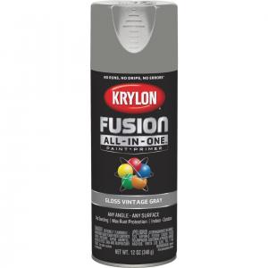 12OZ GLOSS VINT GRAY SPRAY PAINT