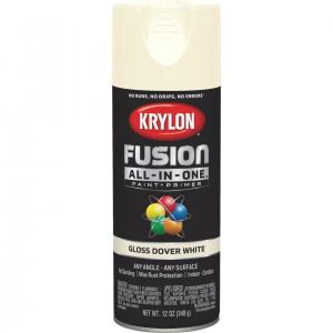 12OZ GLS DOVER WHT SPRAY PAINT