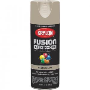12OZ GLOSS KHAKI SPRAY PAINT