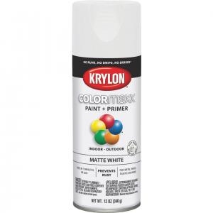 12OZ MATT WHITE SPRAY PAINT