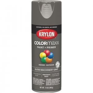 12OZ GLS MCHNY GRAY SPRAY PAINT